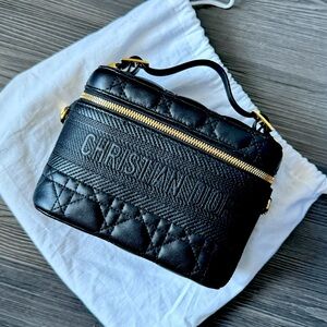 Dior travel vanity case bag